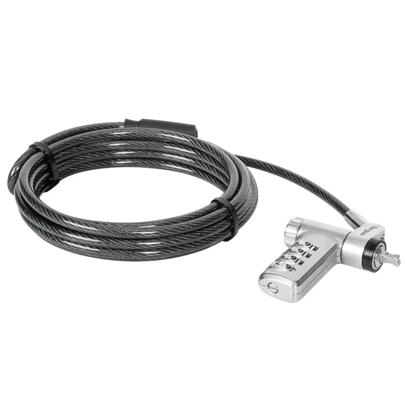 DEFCON® Ultimate Universal Serialised Combination Cable Lock mit Slimline Adaptable Lock Head - (B2B Einzelverpackung)