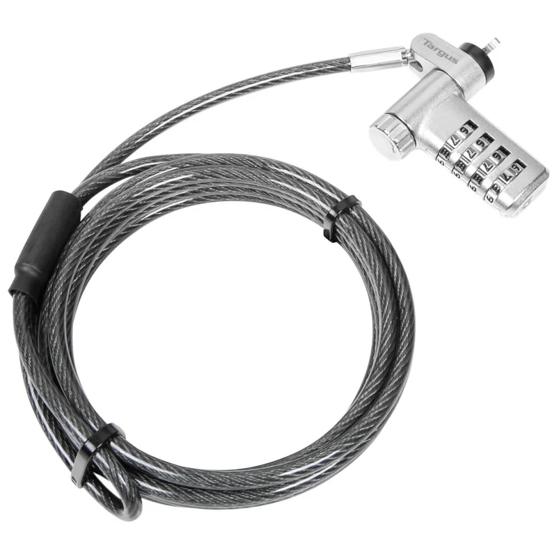 DEFCON® Ultimate Universal Serialised Combination Cable Lock mit Slimline Adaptable Lock Head - (B2B Einzelverpackung)