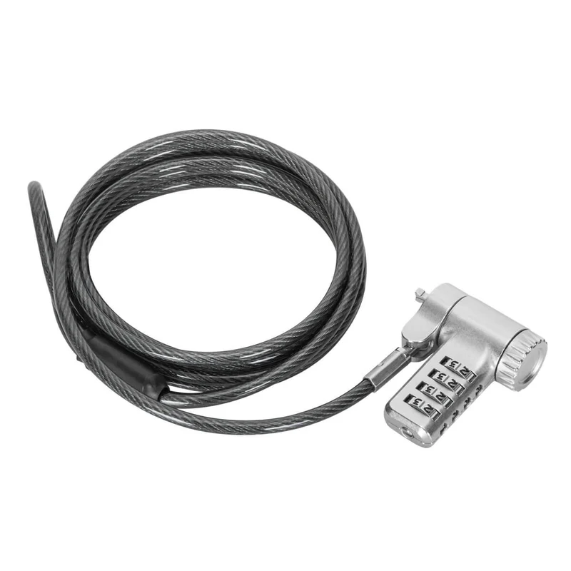 DEFCON® Ultimate Universal-Kombinationskabelschloss mit anpassbarem Slimline-Schlosskopf - (B2B 25er Pack)