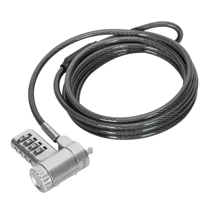 DEFCON® Ultimate Universal-Kombinationskabelschloss mit anpassbarem Slimline-Schlosskopf - (B2B 25er Pack)