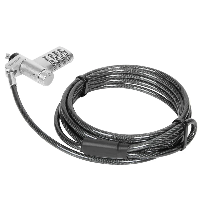 DEFCON® Ultimate Universal-Kombinationskabelschloss mit anpassbarem Slimline-Schlosskopf - (B2B 25er Pack)