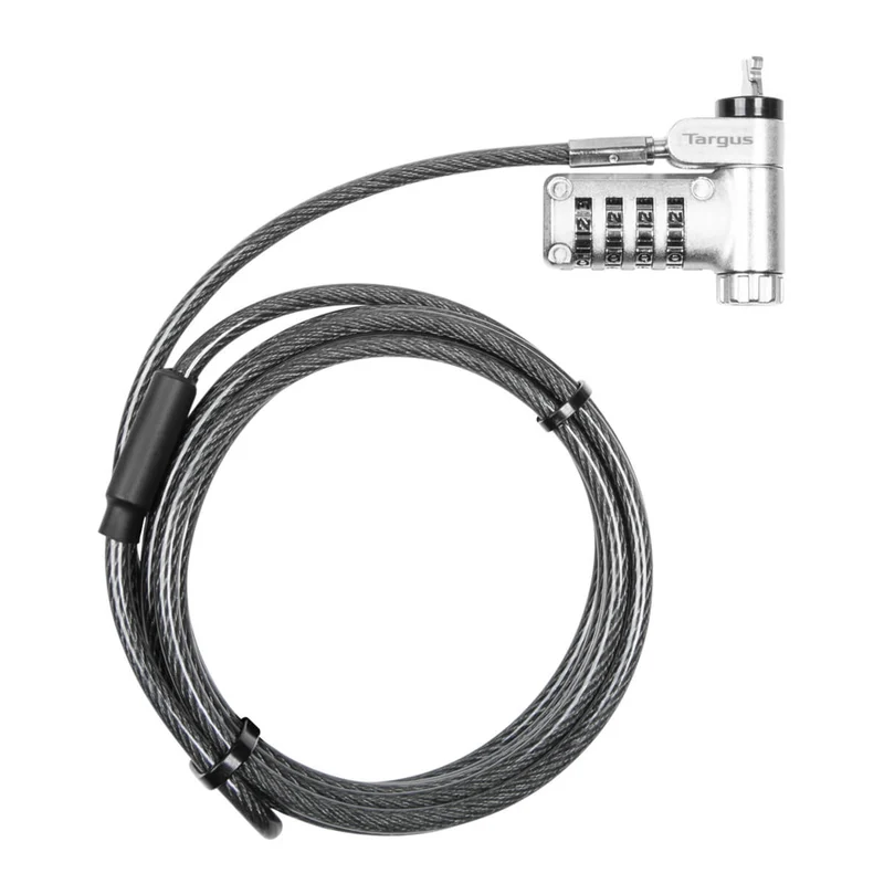 DEFCON® Ultimate Universal-Kombinationskabelschloss mit anpassbarem Slimline-Schlosskopf - (B2B 25er Pack)
