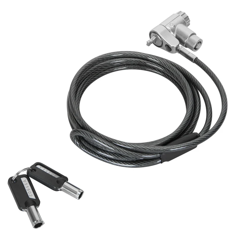 DEFCON® Ultimate Universal Master Keyed Cable Lock mit anpassbarem Slimline-Schlosskopf - (B2B 25er Pack)