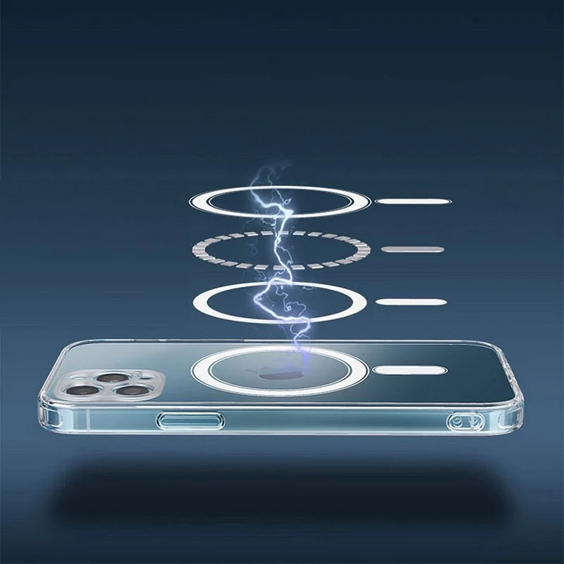 Apple iPhone 15 / iPhone 15 Pro MagSafe Case Transparent