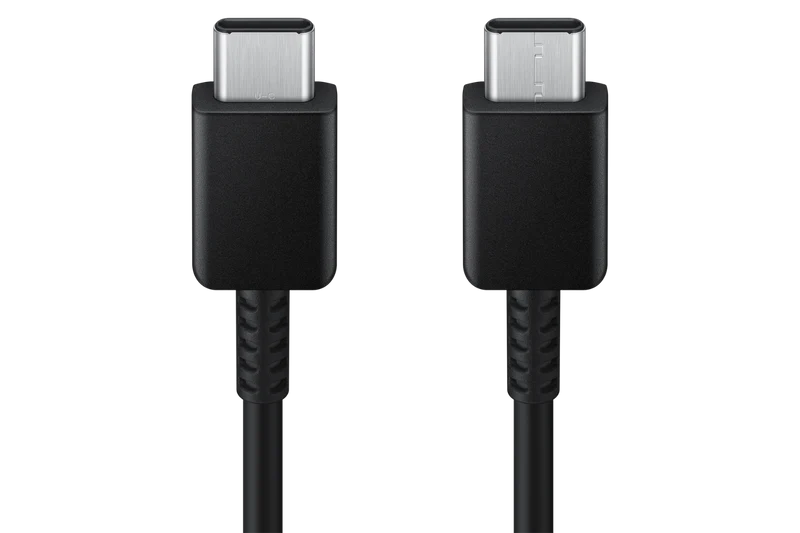 Samsung EP-DX310 USB-C auf USB-C Ladekabel 1,8m - Schwarz / Weiß