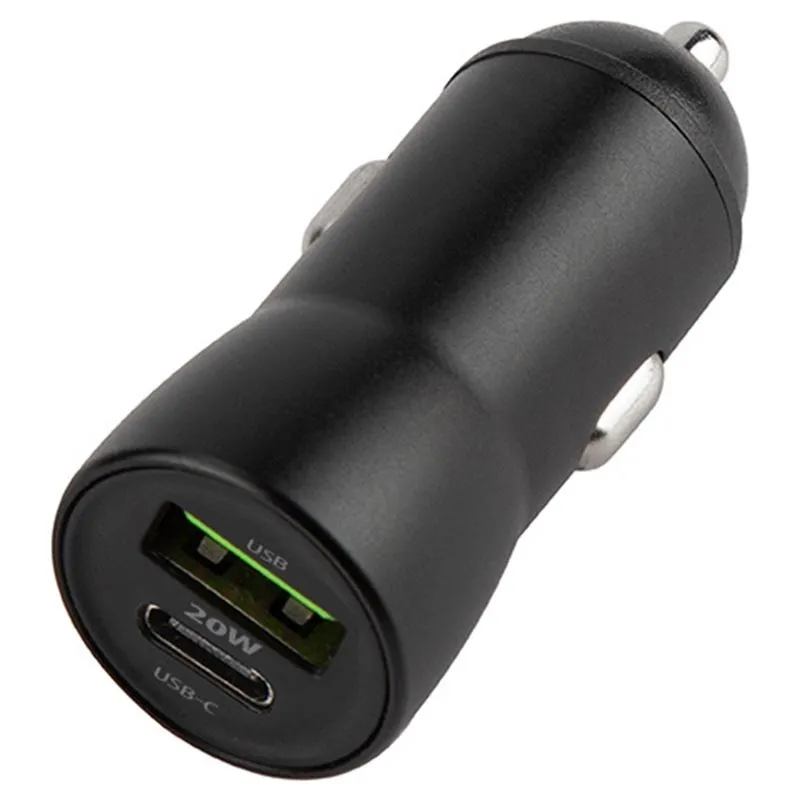 Maxlife 20W USB & USB-C KFZ-Ladegerät MXCC-04