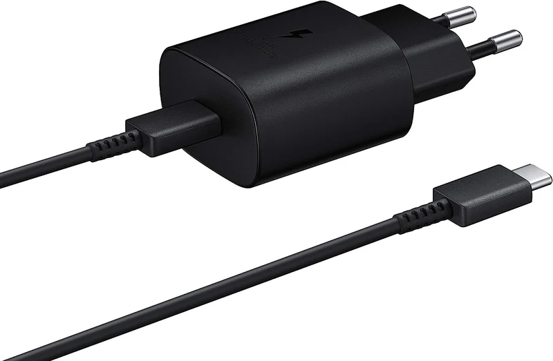 Samsung 25W USB-C Lade-Set mit Kabel - Schwarz