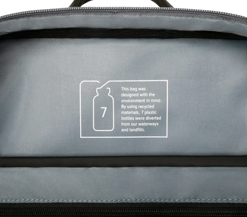 16" Sagano™ EcoSmart® Campus Rucksack - Schwarz/Grau