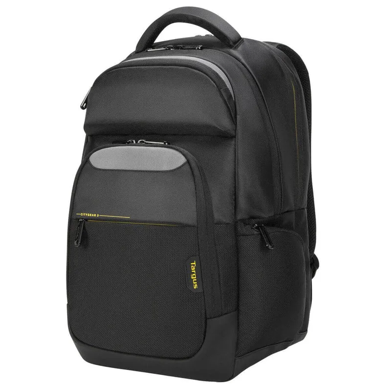 15-17,3" CityGear Laptop Rucksack – Schwarz
