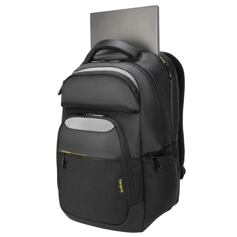 CityGear 14-15,6” Notebook-Rucksack - Schwarz