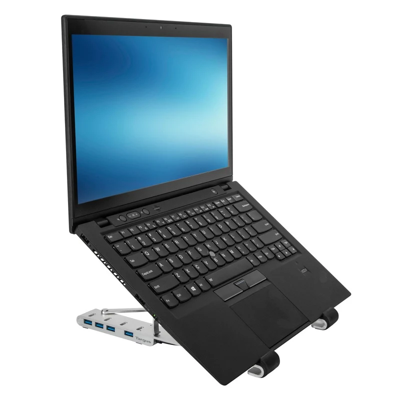 Tragbarer Ständer mit integriertem USB-A-Hub