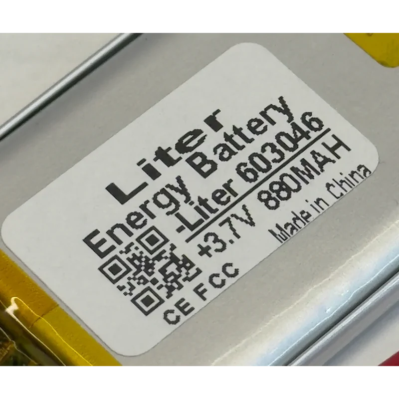 Batterie 603046 LiPo 3.7V 880mAh