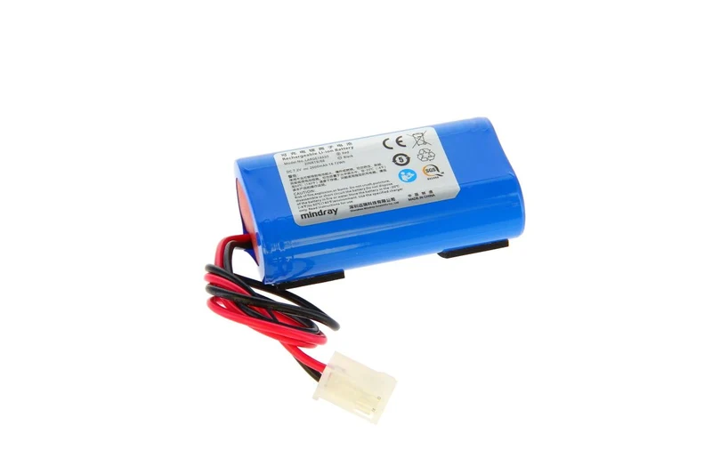 Mindray Original Li Ion Akku für Mindray Benefusion Infusionspumpe SP1/ SP3, Typ 115-047152-00 - 7,2 V 2600 mAh 66,7x36,5x19,7 mm