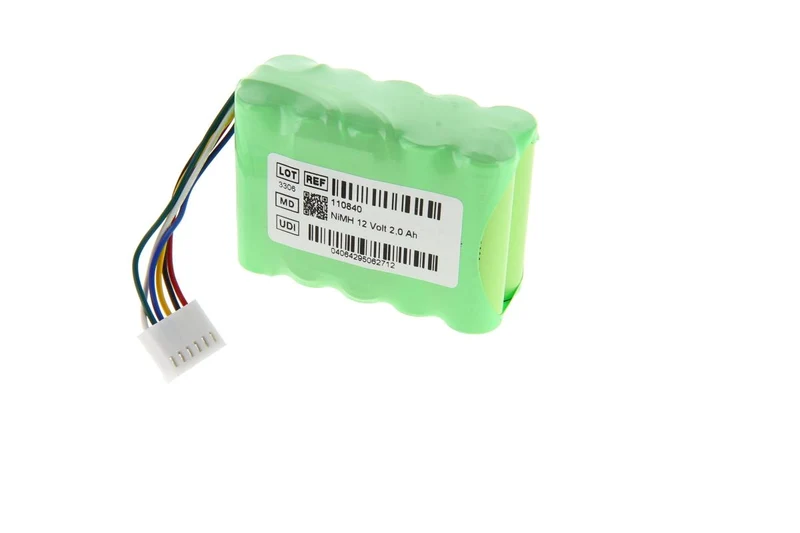 AKKUmed NiMH Akku passend für Codan Argus Infusionspumpe 606, 601260 - 12 V 2000mAh 70,4x50,1x30,2 mm