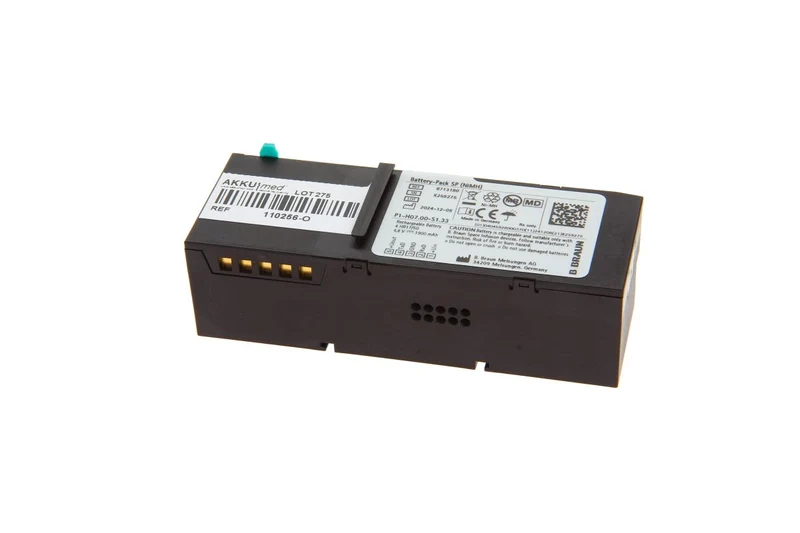 Braun Original NiMH Akku Perfusor/ Infusomat Space Typ 8713180 - 4,8 V 1900mAh 107x31x39 mm