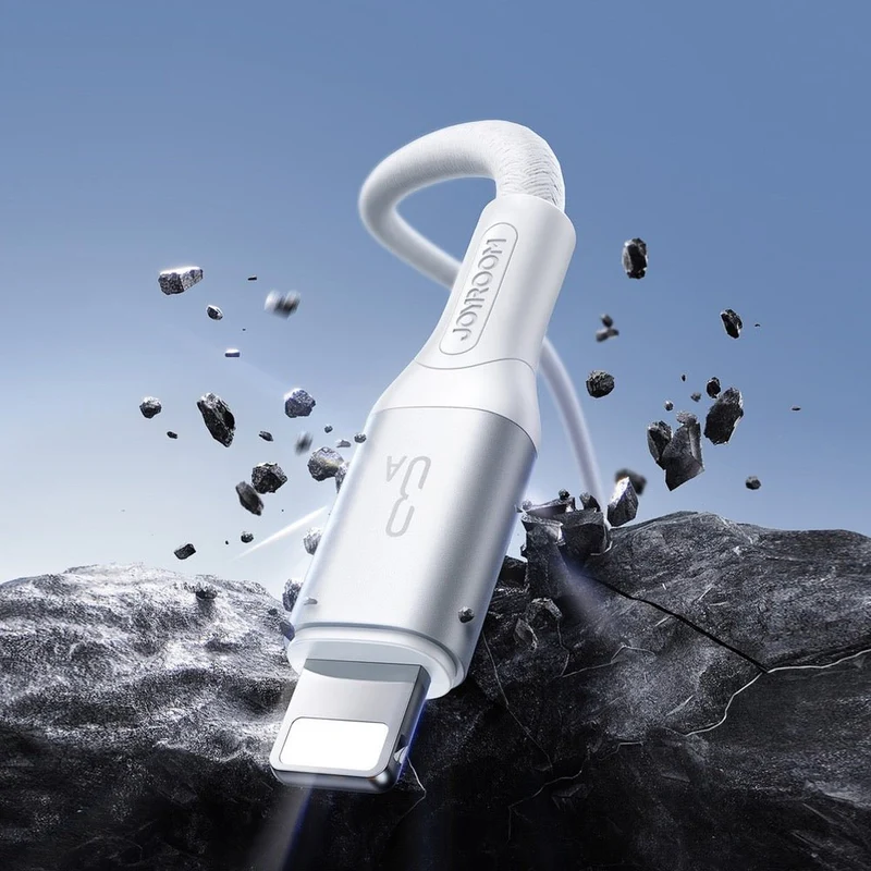 Joyroom USB-A auf Lightning 1m Kabel 15W USB 2.0 Weiß