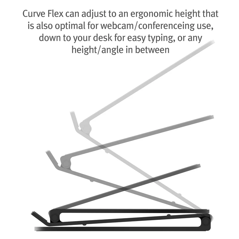 Twelve South Curve Flex Aluminium Ständer für MacBook (weiß)