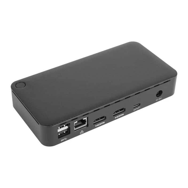 Universelle USB-C DV4K Dockingstation mit 65 W Stromversorgung