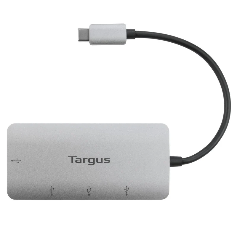 4-in-1 USB-C Port auf USB-A 3.0 Ports kompatibel mit Windows®, MacOS® und Chromebook