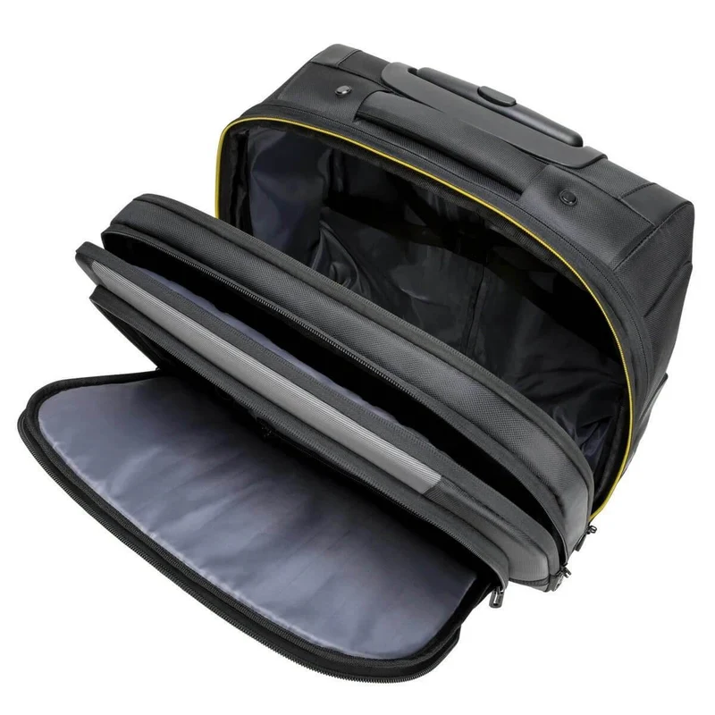 CityGear 15-17,3" Notebook Rollkoffer – Schwarz