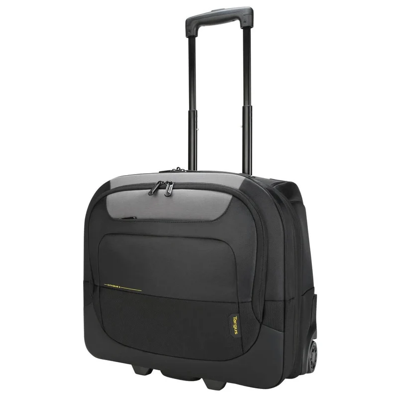 CityGear 15-17,3" Notebook Rollkoffer – Schwarz
