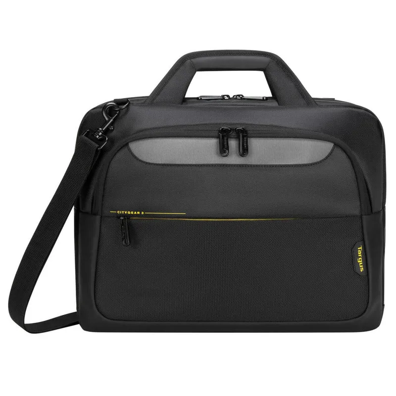 CityGear 14-15,6" Topload Notebook-Tasche – Schwarz