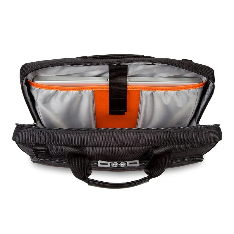 CitySmart 14,15,15,6" Slimline Topload Notebooktasche – Schwarz/Grau
