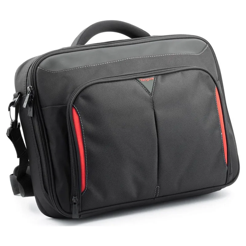 Classic+ Clamshell Case 15-15,6" - Schwarz/Rot