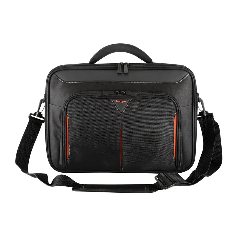Classic+ Clamshell Case 15-15,6" - Schwarz/Rot