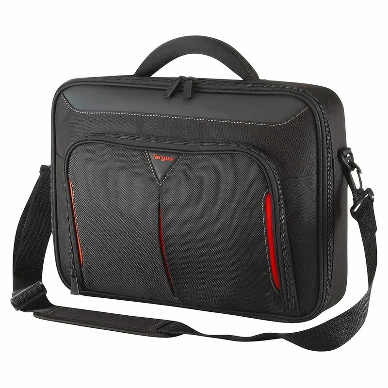 Classic+ Clamshell Case 14" - Schwarz/Rot