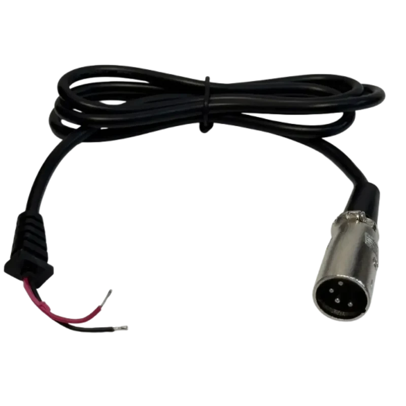 Câble XLR 4P vers sortie fils 1 mètre