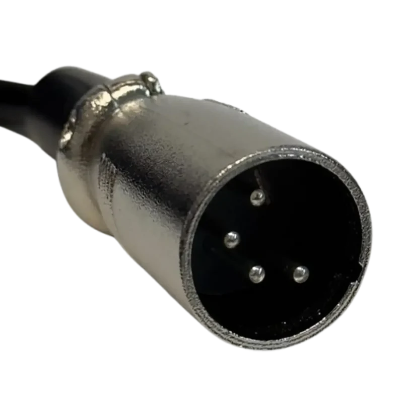 Câble XLR 4P vers sortie fils 1 mètre