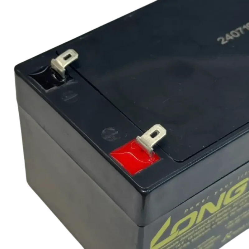 Batterie Plomb AGM LONG 12V 3.3Ah – VRLA Haute Performance Faston 4.8mm