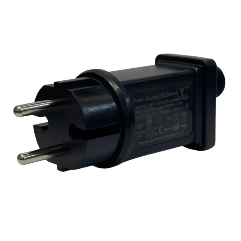 Transformateur secteur 12V 15W pour guirlandes de décoration et de Noël