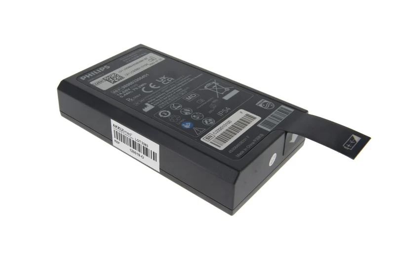 Philips Original Li Ion Akku für Philips Monitor Intrepid Typ 989803206451 - 14,6 V 5500 mAh 148,9x80,7x27,8 mm