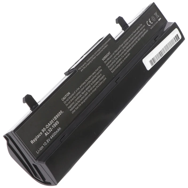 AccuCell Akku passend für Netbook Asus Eee PC 1101HA, AL32-1005, 4400mAh