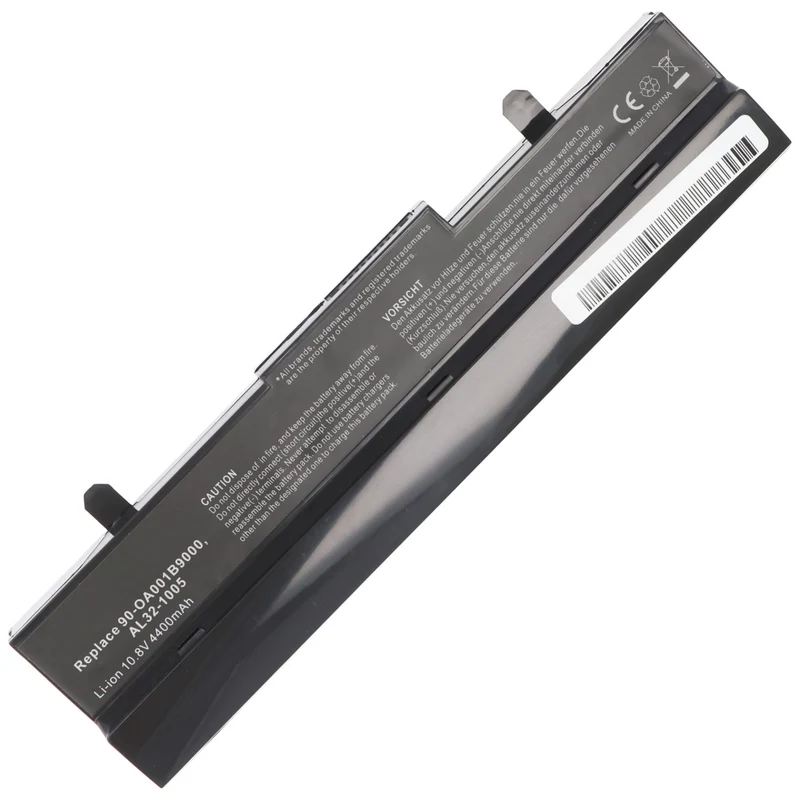 AccuCell Akku passend für Netbook Asus Eee PC 1101HA, AL32-1005, 4400mAh