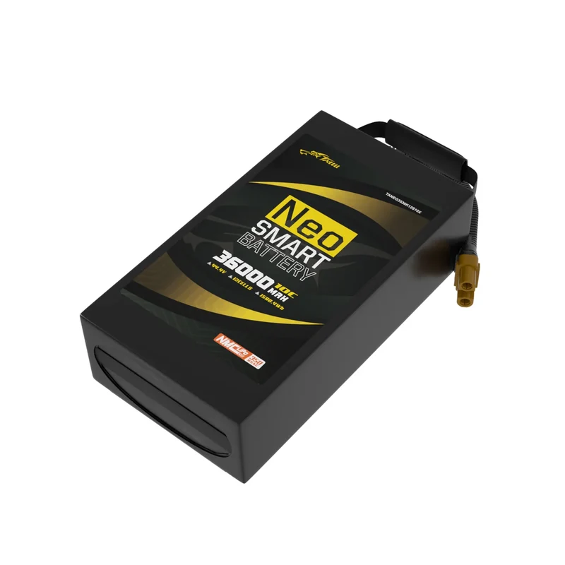 Tattu Neo Compact 36000mAh 12S1P 44,4V 10C Smart UAV LiPo-Akku mit AS150U-F-Stecker