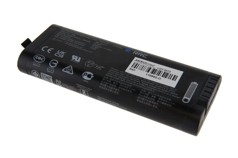 Schiller Original Li ION Akku für Cardiovit AT102 G2 - 10,8 V 6800 mAh 150x58x22 mm