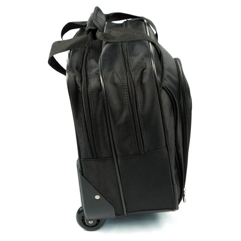 Executive Rollkoffer 15,6" - Schwarz