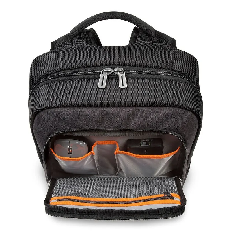 CitySmart 12,5 13 13,3 14 15 15,6" Essential Notebook-Rucksack – Schwarz/Gru