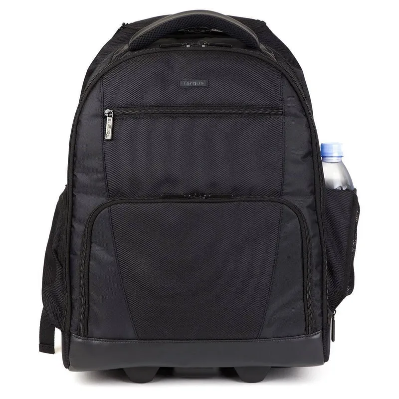 15-15,6" Sport Laptop Rucksack mit Rollen - Schwarz