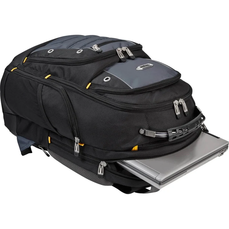 15,6" Drifter Laptop Rucksack - Schwarz/Grau