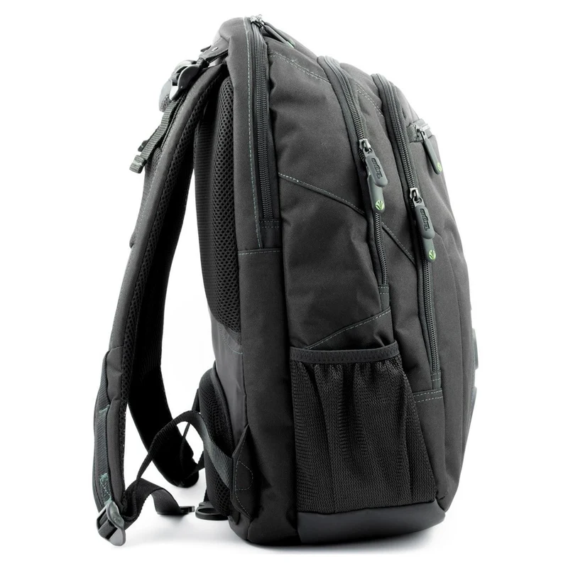 15,6" EcoSpruce Laptop Rucksack - Schwarz