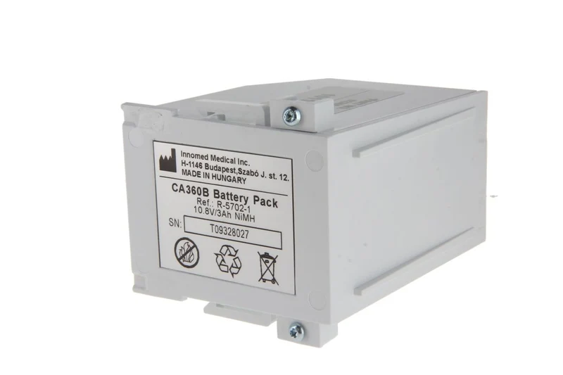 AccuCell Original NiMH Akku passend für Innomed Medical Cardio Aid 360B Typ R-5702-1 - 10,8V 3000mAh 101x70,5x76,5 mm