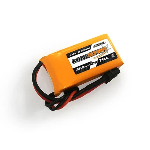 CNHL MiniStar 350mAh 7,4V 2S 70C LiPo-Akku mit XT30 (3 St.)