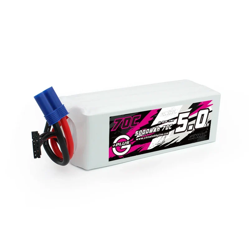 CNHL G+Plus 5000mAh 14,8V 4S LiPo-Akku 70C mit EC5-Stecker