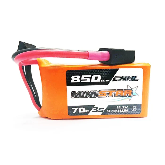 CNHL MiniStar 850mAh 11,1V 3S 70C LiPo-Akku mit XT60-Stecker