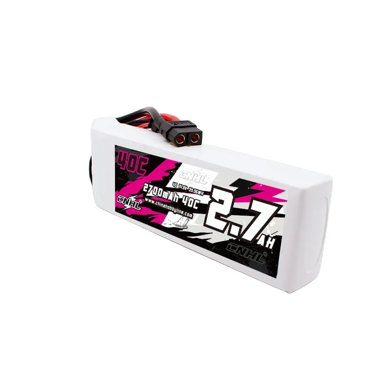 CNHL 2700mAh 14,8V 4S 40C Lipo-Akku mit XT60