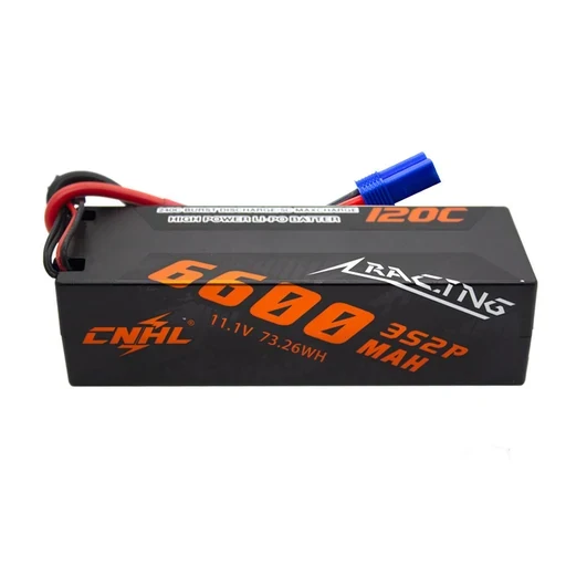 CNHL Racing Series 6600mAh 11,1V 3S LiPo-Akku 120C Hartschalenkoffer mit EC5-Stecker